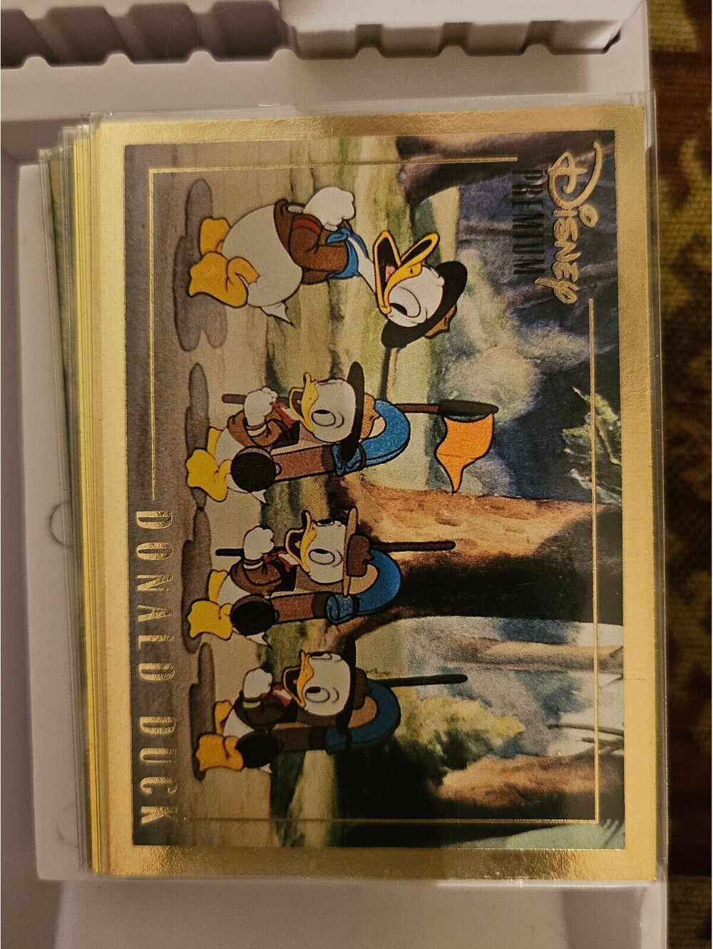 1995 Disney Premium Gold Skybox #18 Good Scouts 1938 Donald Duck